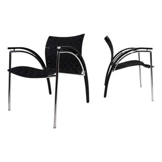 Vintage Lounge Chairs by Peter Maly, 1980, Set of 2 For Sale