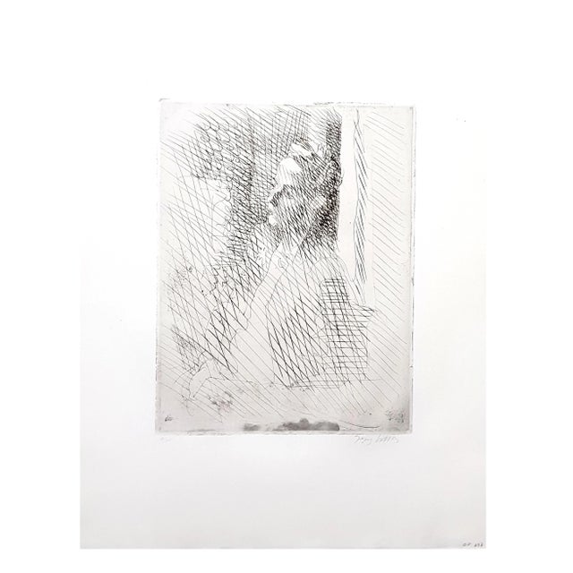 Jacques Villon - Woman - Original Etching Circa 1949 For Sale - Image 3 of 9