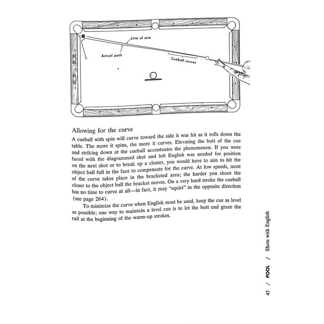 Paper "Byrne's Standard Book of Pool and Billiards" 1978 Byrne, Robert For Sale - Image 7 of 10