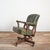 Antique US Military Swivel Desk Chair in Leather, 1940s For Sale - Image 14 of 15