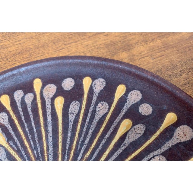 Mid-Century WGP Pottery Bowl and Plates from Silberdistel, West Germany, 1960s, Set of 3 For Sale - Image 6 of 18