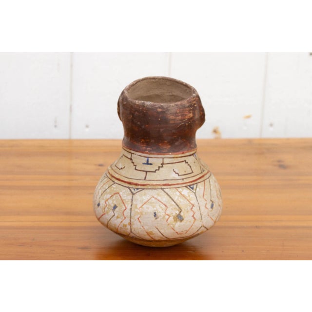 Antique Figural Shipbo Jicara Pot For Sale - Image 4 of 7