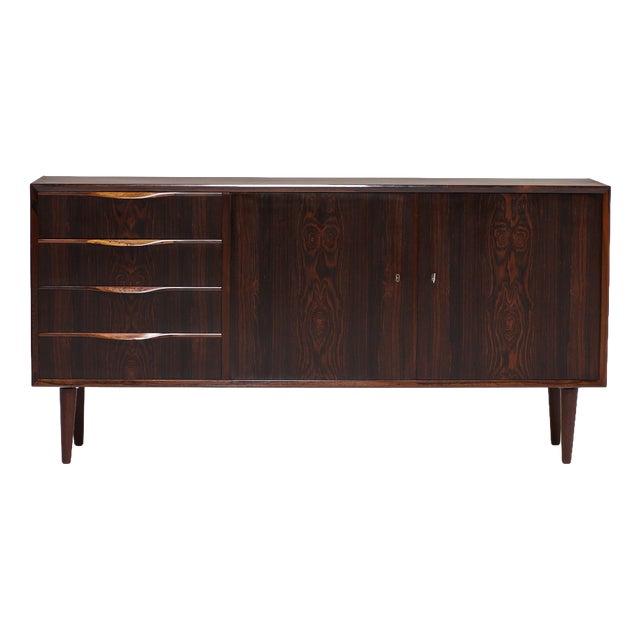 Sideboard with Drawers in Rosewood by Erling Torvits, 1960s For Sale