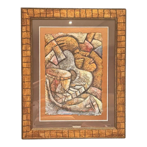 “Soulful Melodies” — Vibrant Caribbean Abstract by Alphanso Blake