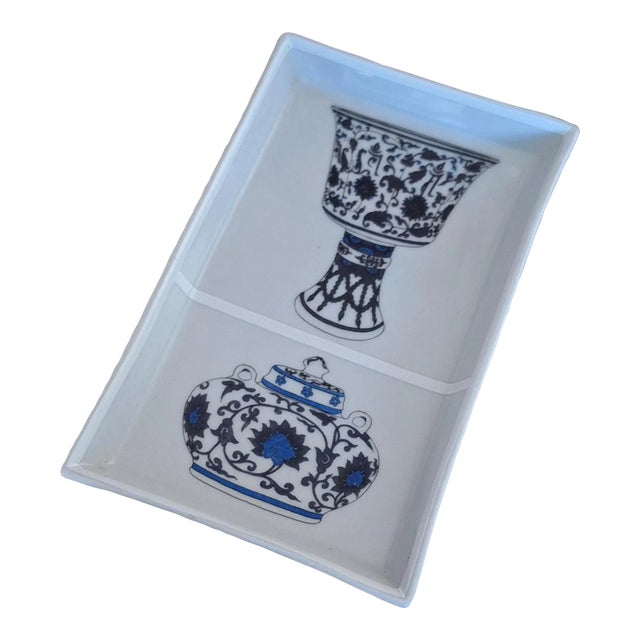 Vintage Fabienne Jouvin Paris Trinket Tray For Sale