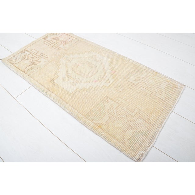 Turkish Mid 20th Century Handmade Wool Carpet For Sale - Image 3 of 5