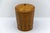 Mid-Century Modern Japanese Bamboo Wicker Basket with Lid, 1950s For Sale - Image 3 of 9