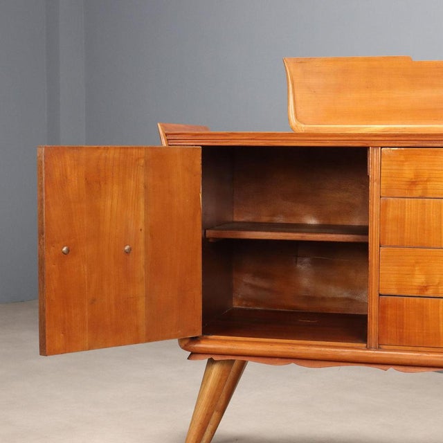 Mid-Century Buffet Cabinet, 1950s For Sale - Image 4 of 12