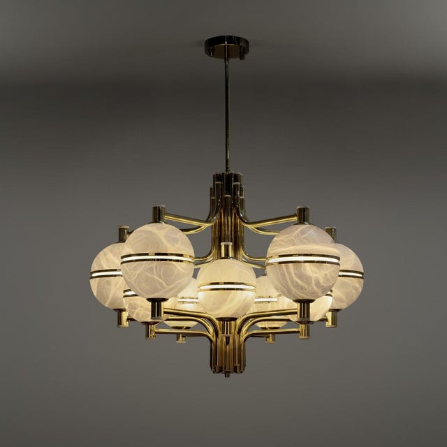 Metal Andros Suspension Lamp by Creativemary For Sale - Image 7 of 18