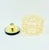 Glass 1960s Mid-Century Modern Amber Bubble Glass Ceiling Lights/Flush Mounts by Helena Tynell for Limburg - a Pair For Sale - Image 7 of 8