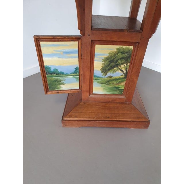 Stone Indonesian Table with Marble Top For Sale - Image 7 of 13