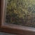 Textile 20th Century Reproduction of Vintage James Edward Meadows Canvas Print of Cottage Landscape Titled Rustic Peace Framed Signed Made by John Wanamaker For Sale - Image 7 of 11
