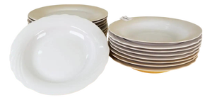 Alhambra Dinnerware Service in Porcelain from Tognana, Set of 18