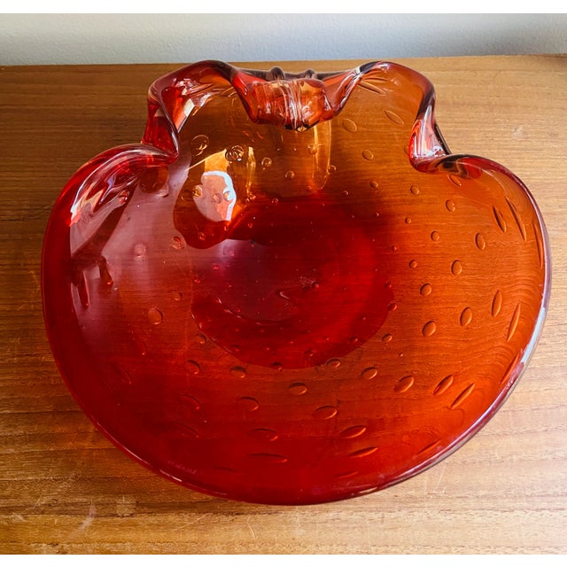 Murano Glass Ashtray Trinket Bowl For Sale In New York - Image 6 of 10
