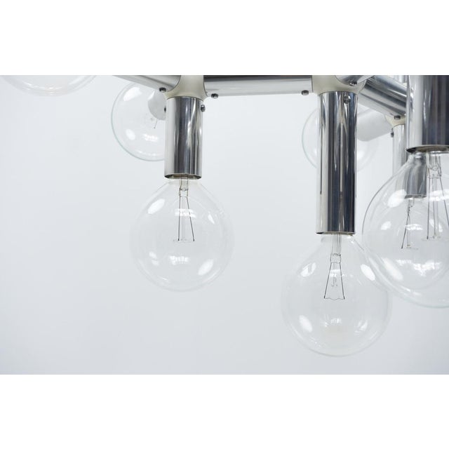 Atomic Ceiling Lamp by Haussmann for Swisslamps International, 1960s For Sale - Image 10 of 13