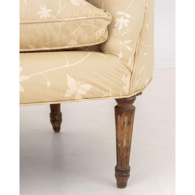 Early 21st Century Brunschwig & Fils Upholstered Lounge Chair For Sale - Image 5 of 8