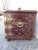 Mid 19th Century Antique Brass Adorned Zanzibar Trunk For Sale - Image 5 of 18