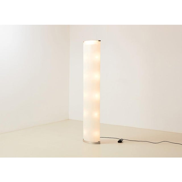 Pirellone floor lamp, designed by Gio Ponti in 1967 for Fontana Arte Italy. The design is based on the Pirelli skyscraper...