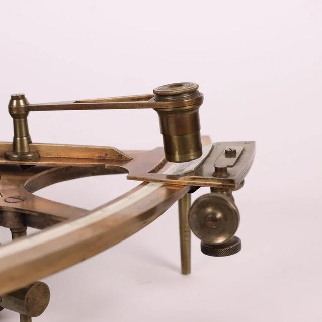Brass Sextant For Sale - Image 5 of 12