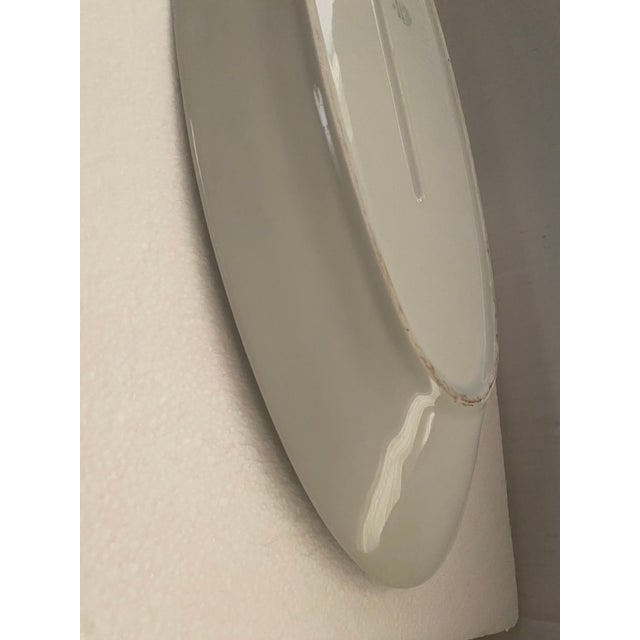 Vintage Pillivuyt Grandmillennial French Porcelain Salmon Platter For Sale - Image 9 of 9