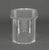 Plastic Modern Clear Acrylic Geometric Design Coffee Table For Sale - Image 7 of 7