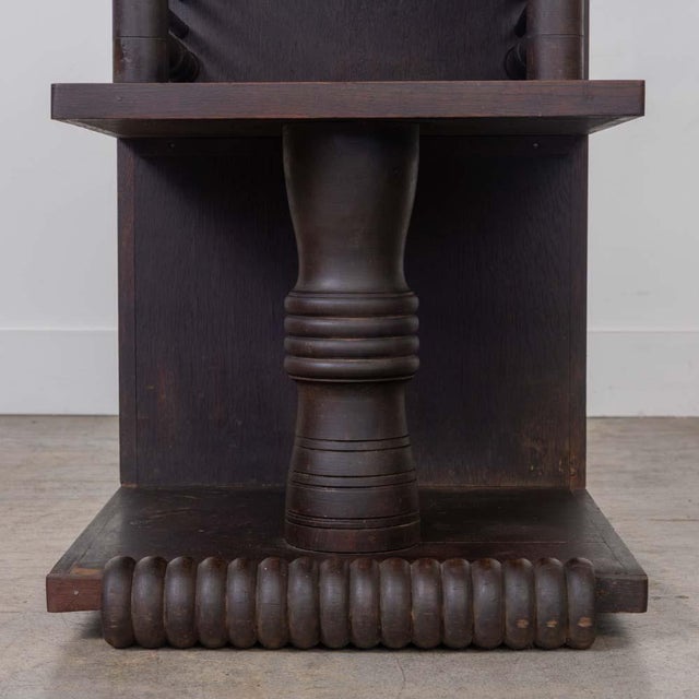 Pair of 1940s French Oak End Tables by Charles Dudouyt, Attributed For Sale - Image 14 of 15