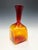 Blenko Vintage Mid-Century Modern Amberina Red & Orange Glass Vase For Sale - Image 4 of 8