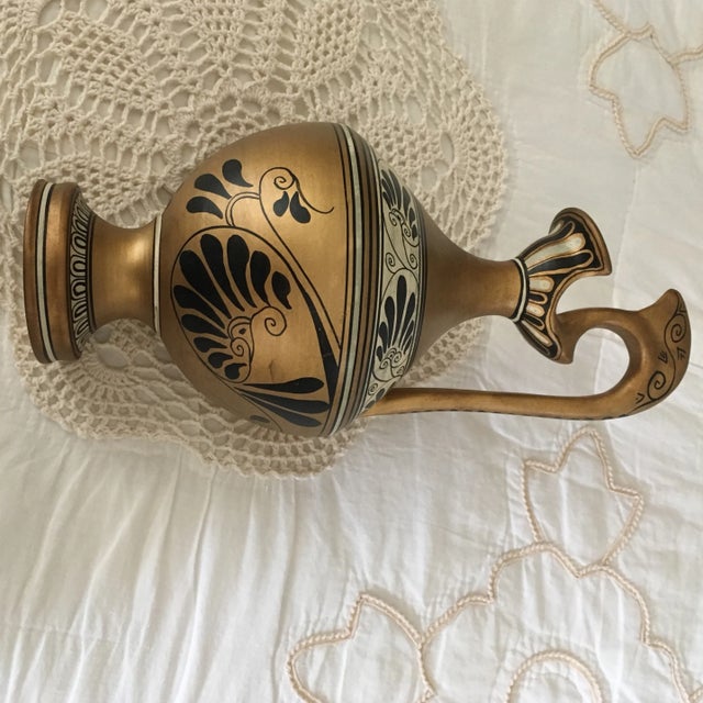 Vintage Numbered Greek Vase Pitcher of Theseus For Sale - Image 9 of 11