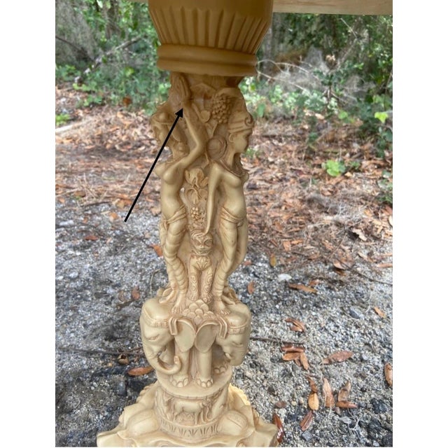 Mid Century Italian Hand Carved Celluloid Table For Sale - Image 12 of 12