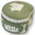 English Midcentury Wedgwood Jasperware Trinket Box For Sale - Image 3 of 6