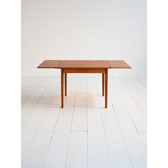 Extendable Teak Table, 1960s For Sale - Image 3 of 13