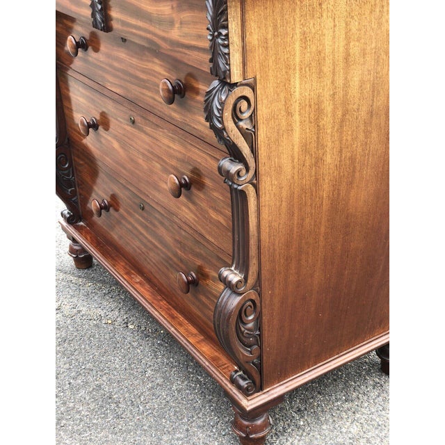 Victorian Chest of Drawers in Mahogany For Sale - Image 3 of 10