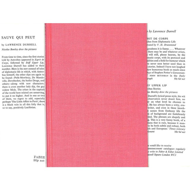 DURRELL, Lawrence [76] pp. Faber and Faber 1966 7 1/4" x 5 1/2" Nicolas Bentley drew the pictures Here, in the delightful...