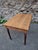 Wood Vintage Pine Drop-Leaf Table with Turned Beech Legs, France, 1930s For Sale - Image 7 of 16