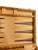 Tan Vintage Mid-Century Backgammon Game Set Faux Crocodile Travel Case For Sale - Image 8 of 18