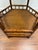 Vintage British Colonial Style Two Tier Hexagonal Side Table For Sale In New York - Image 6 of 6