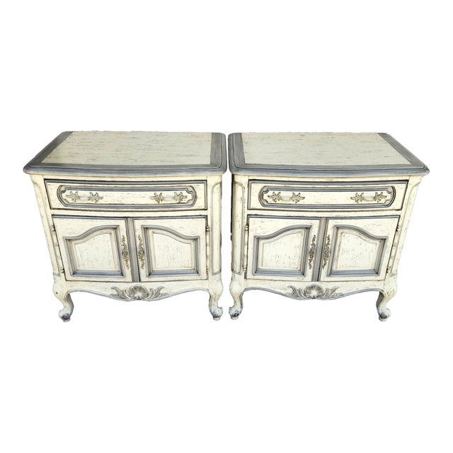 Picklewood Nightstands by Century Furniture Pair For Sale