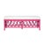 Hot Pink Lillian Bench - Pink For Sale - Image 8 of 8
