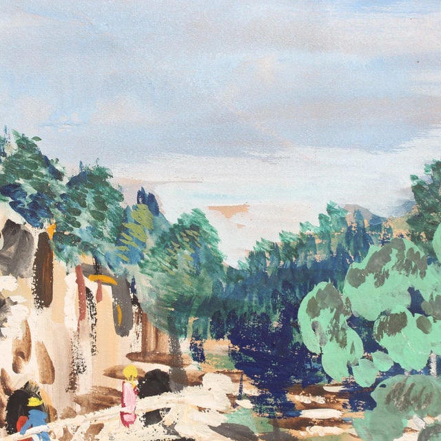 Glass Parc des Buttes-Chaumont Paris by Lucien Génin, 1930s For Sale - Image 7 of 18