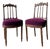 Pair of Louis XVI Armless Chair For Sale