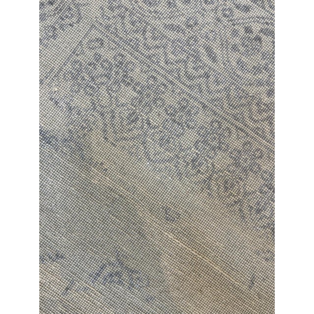 Silk and Wool Modern Style Rug ,9'10" X 13'10" For Sale - Image 4 of 5