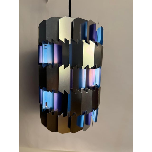 Vintage Facet Pop Lamp by Louis Weisdorf for Lyfa, 1970s For Sale - Image 11 of 11