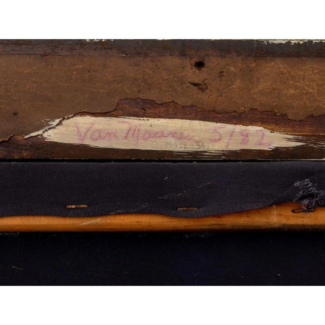 Gregory Van Maanen "Babbett" Oil on Cloth, 1982 For Sale - Image 9 of 10