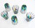 Early 21st Century Ribes Collectable Glasses by Mariana Iskra, Set of 6 For Sale - Image 5 of 12