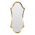 Hollywood Regency Mirror Att. To Labarge Circa 1960's For Sale
