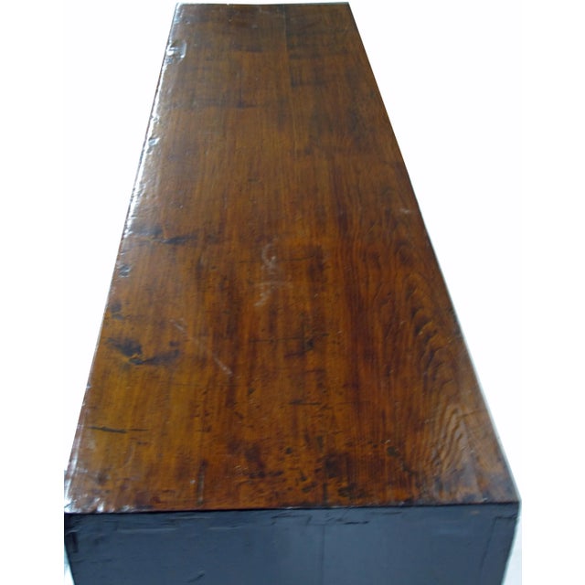 1920s 1920s Chinese Low Tianjin Console Table For Sale - Image 5 of 9