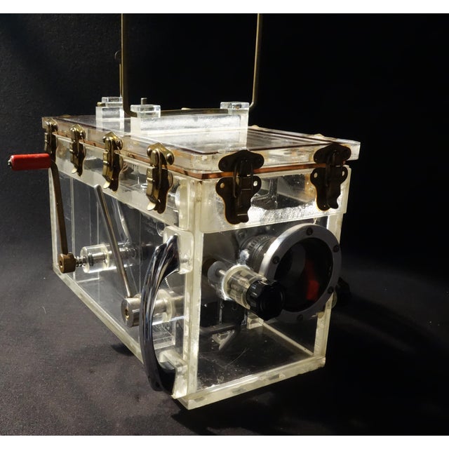 Disney Underwater Movie Camera Housing. Fabricated By 'Original Star Trek' Prop Maker Circa 1950 For Sale - Image 12 of 12