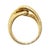 Metal Vintage 18k Gold Double Loop Knot Ring, Size 6.75 For Sale - Image 7 of 9