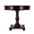 2020s Fredrik 34 in. W Round Wood Pedestal Base Game table, Cherry For Sale - Image 5 of 8
