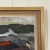 1950s 1950s Mid-Century Swedish Modernist Winter Townscape Oil Painting "Odenslund" by Bo Olsson Perman For Sale - Image 5 of 14